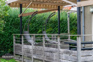 errasse et jardin de l’appartement Ô Berges à Boulogne-sur-Mer près de Nausicaá et des plages